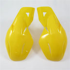 Hand Guards for Dirt Bike ATV Motocross (Fits 7/8" Bars) - Yellow Plastic