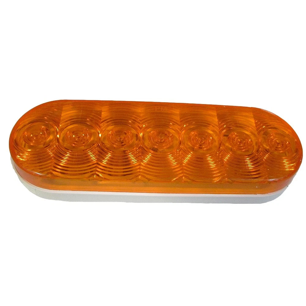 6" Oval Orange LED Light for Peterbilt (Replaces 1-019-03-300)