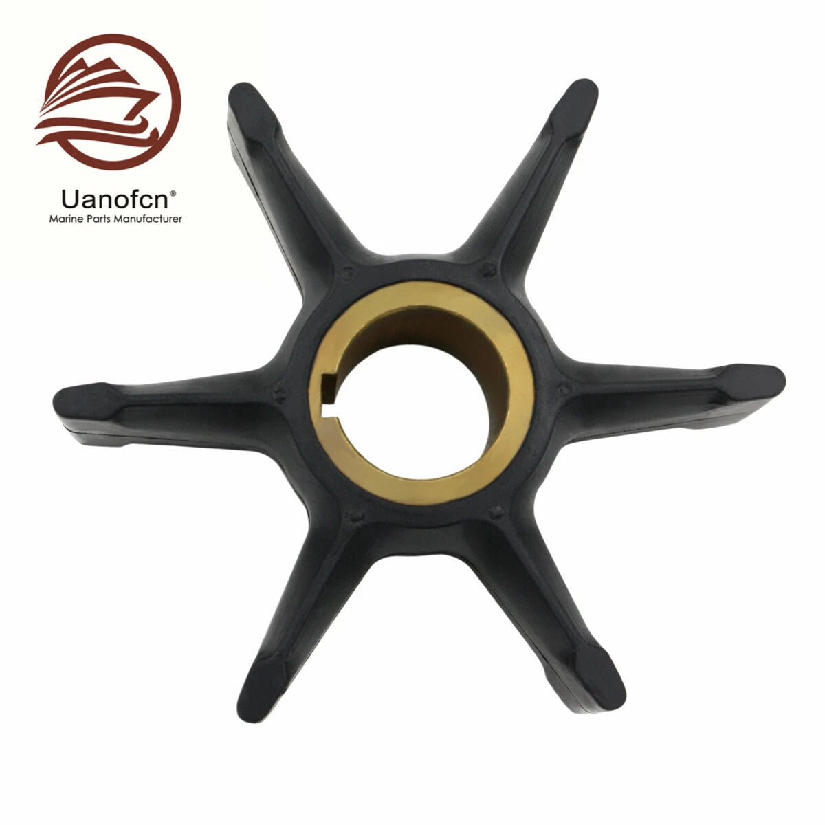 Water Pump Impeller for Johnson Evinrude OMC 35/40/50/55HP (1980–1990) 18-3083 377230 777213