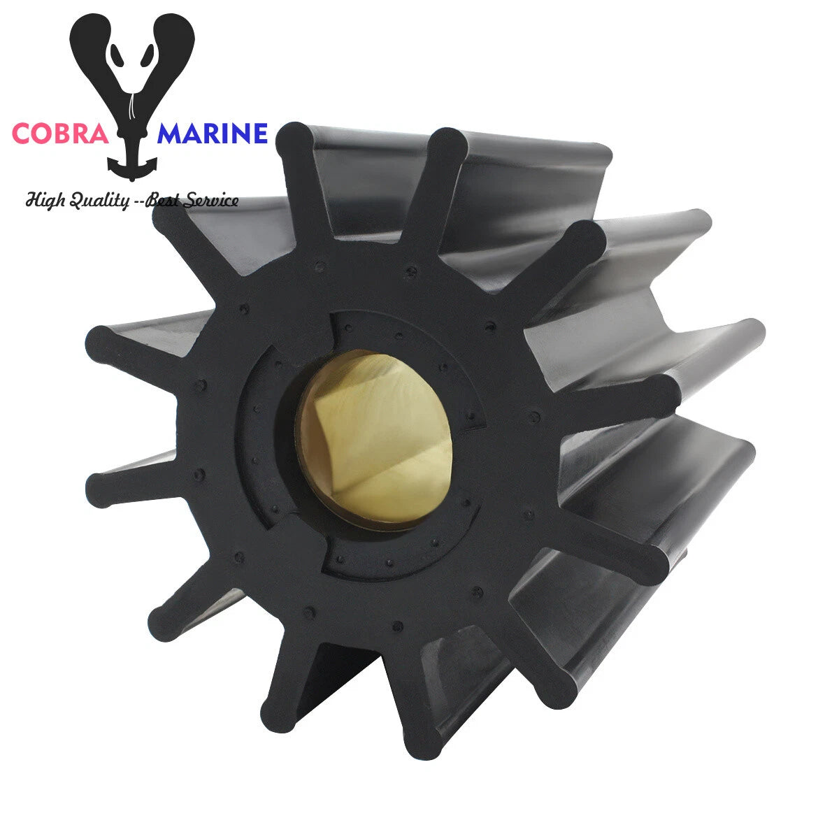 Water Pump Impeller for Jabsco 17370-0001 JMP 8300-01 CEF 500152