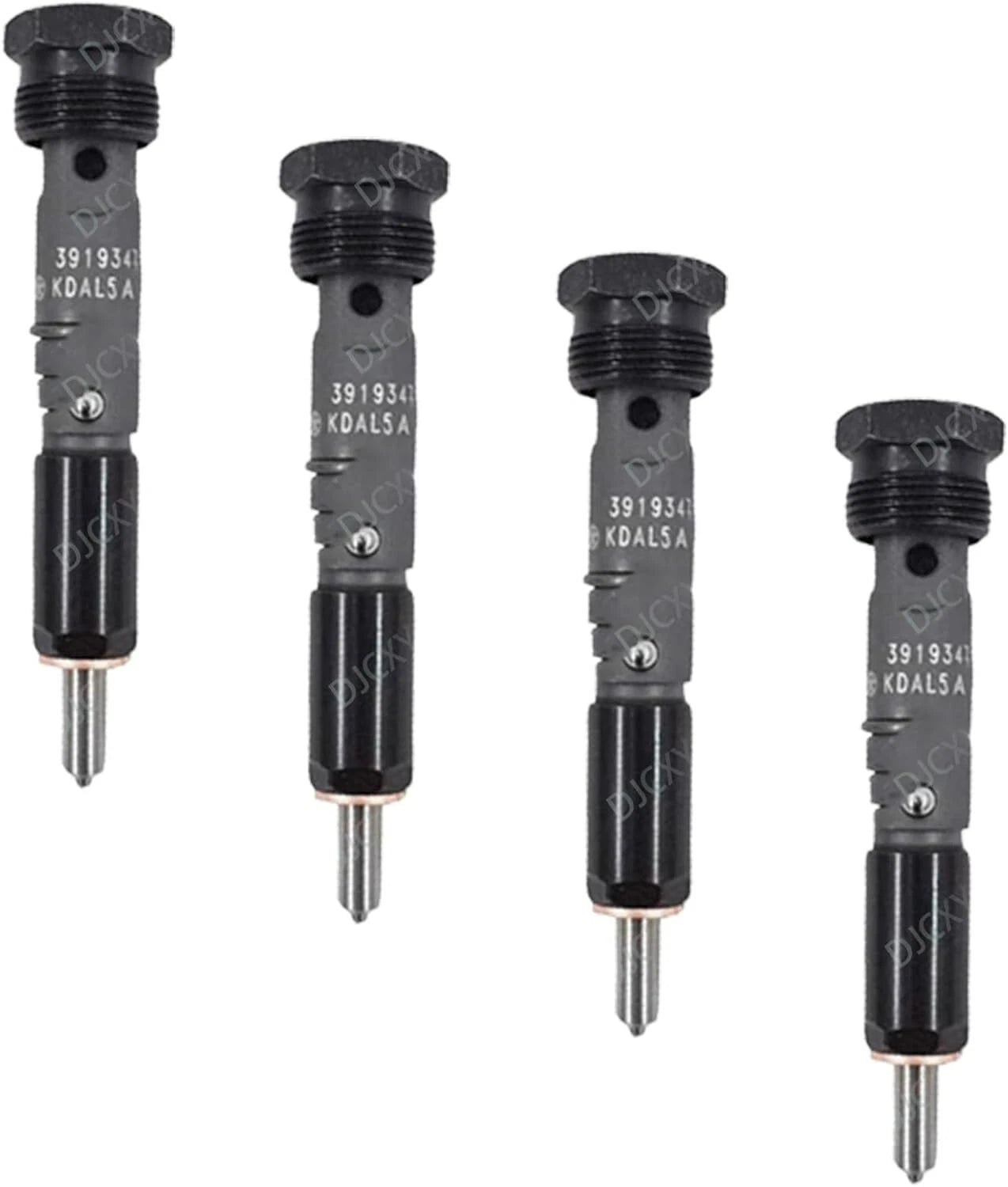 Set of 4 Fuel Injectors 3909522 0432133888 for Cummins 4BT 6BT 5.9L