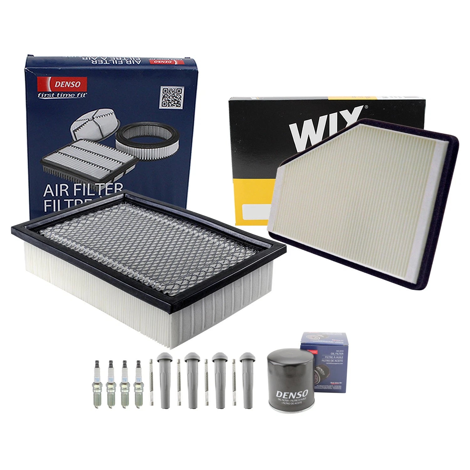 Tune Up Kit with 4 NGK Spark Plugs & Boot for Ford Escape/Mariner (2005–2010)