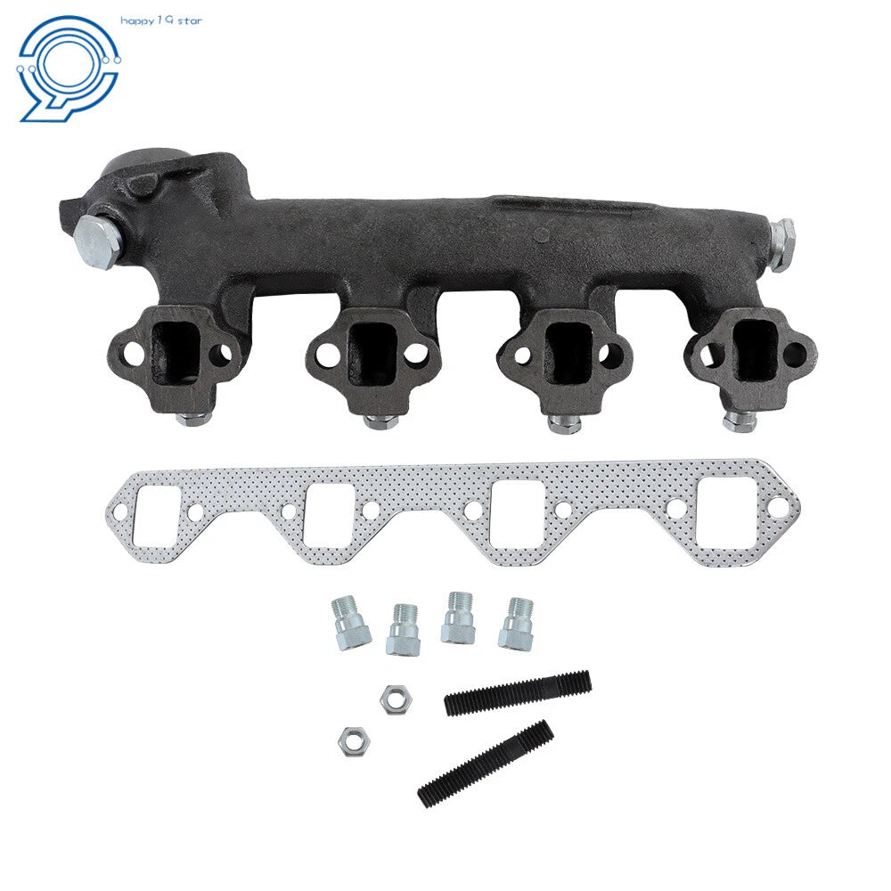 Right Exhaust Manifold with Gasket Kit for Ford E-350 Econoline (1988–1996)