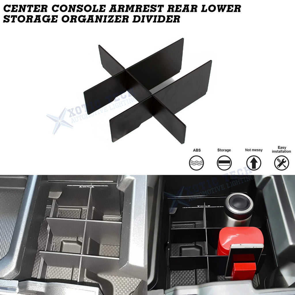 Rear Lower Center Console Divider for Dodge RAM 1500 2019–2026