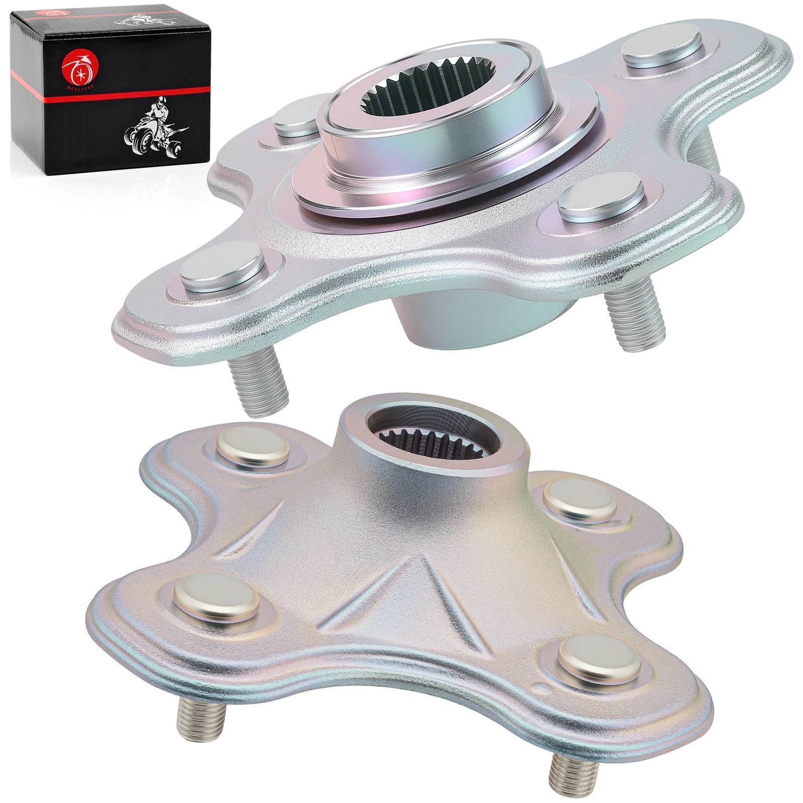 Rear Left and Right Wheel Hub for Yamaha Big Bear 400 4x4 YFM400 (2000–2006)