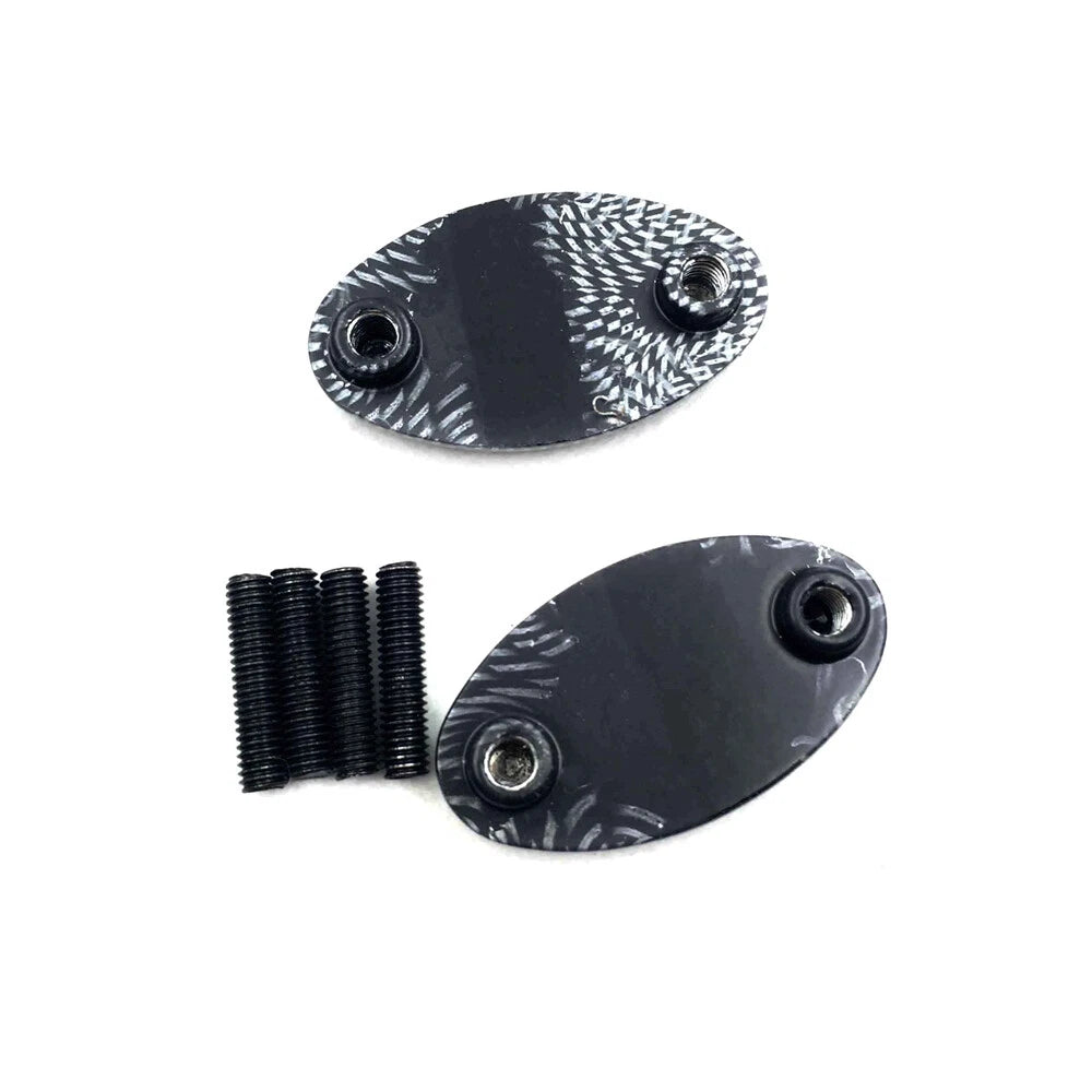 Mirror Block Off Plates for Kawasaki Ninja ZX6R ZX6RR 2005–2008, ZX10R Carbon