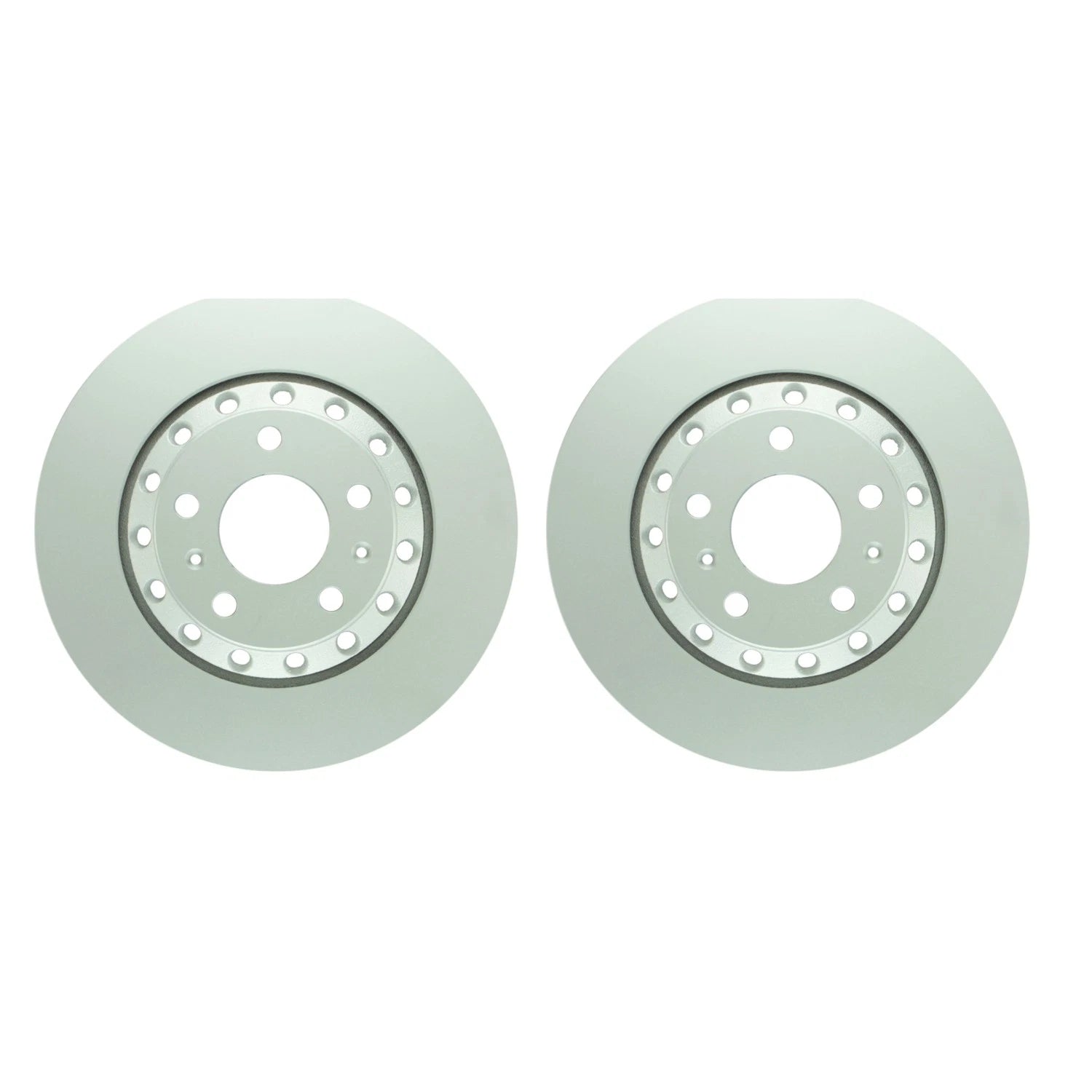 Set of 2 Bosch QuietCast Rear Disc Brake Rotors for A8 Quattro Phaeton (2004–2009)