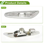 1 Pc Left Side Marker Light Cover for BMW 325i White (2002-2006)