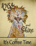 Metal Tin Sign for Home Wall Decor (Coffee Rise And Shine) #2465