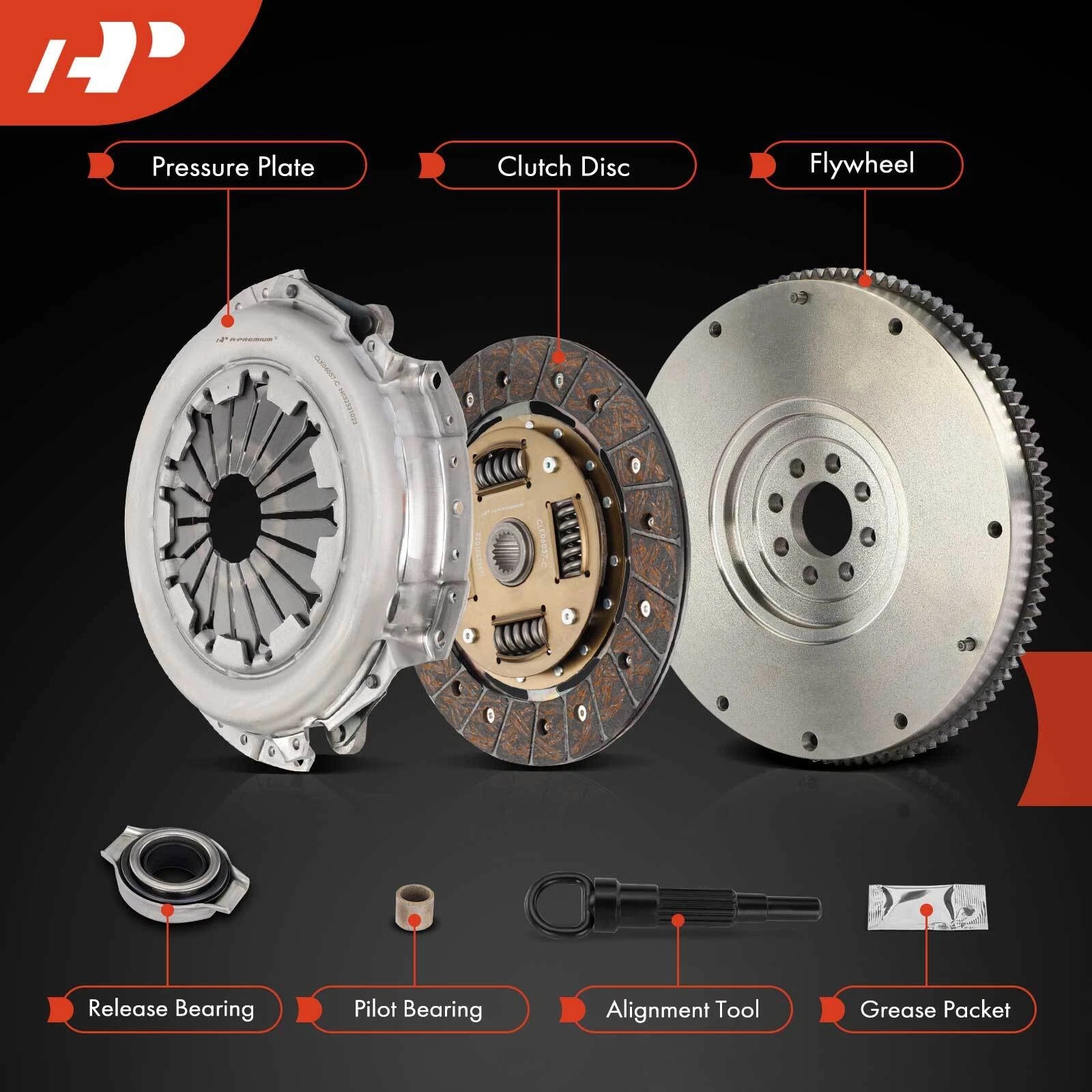 Clutch Kit with Flywheel for Infiniti G20 Nissan 200SX (1995–1998)