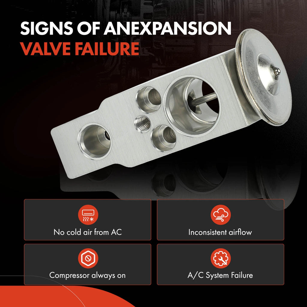 A/C Expansion Valve Rear for Toyota Sequoia (2009–2019) Aluminum
