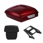 Chopped Trunk Backrest Mount for Harley Touring (2014–2026) Velocity Red Sunglo