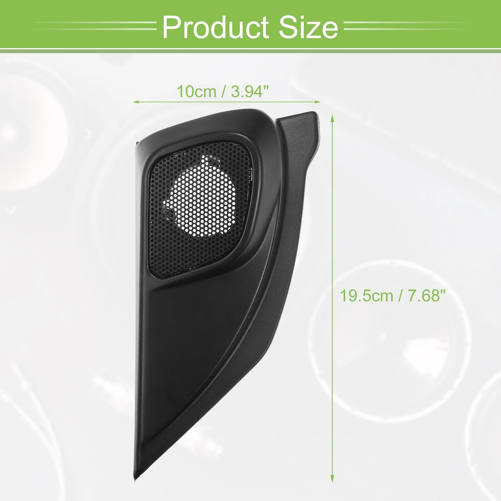 Pair A Pillar Door Tweeter Speaker Cover Trim for Honda CR-V (2012–2015) Black