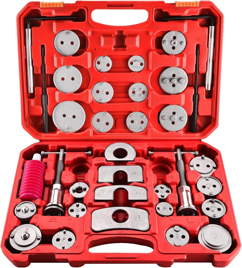 35pc Disc Brake Piston Caliper Compressor Tool Kit for Universal