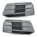 Set of 2 Front Bumper Fog Light Covers for Audi Q5 (2018–2020)