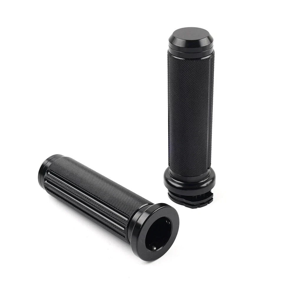 Handlebar Grips for Harley Heritage Softail Dyna Black