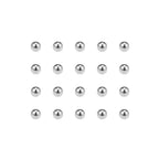 200pcs 5.5mm Solid Chrome Steel Precision Balls for Keychain Bearing