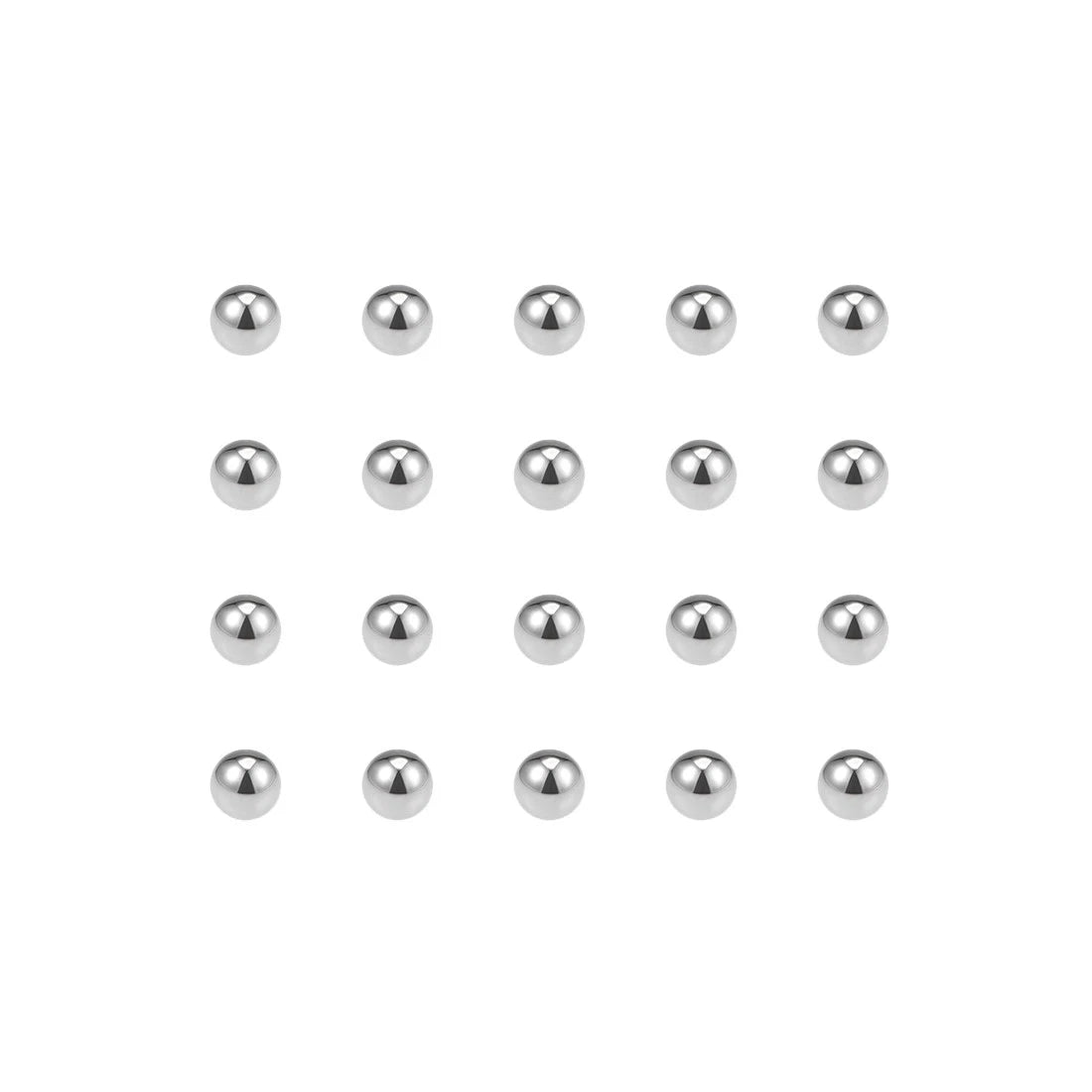 200pcs 5.5mm Solid Chrome Steel Precision Balls for Keychain Bearing