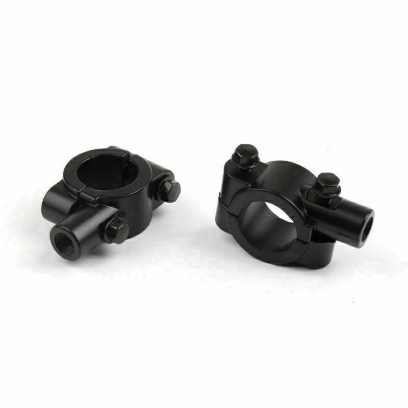 7/8" Handlebar Mirror Mount Clamp Adapter for Motorcycle (Universal)