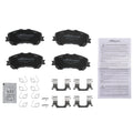 Set of 4 Front Ceramic Brake Pads for Nissan Rogue Sport/Qashqai (2017–2022)