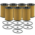 Set of 7 Wix WL10056 Engine Oil Filter Kit for (Metal Free)