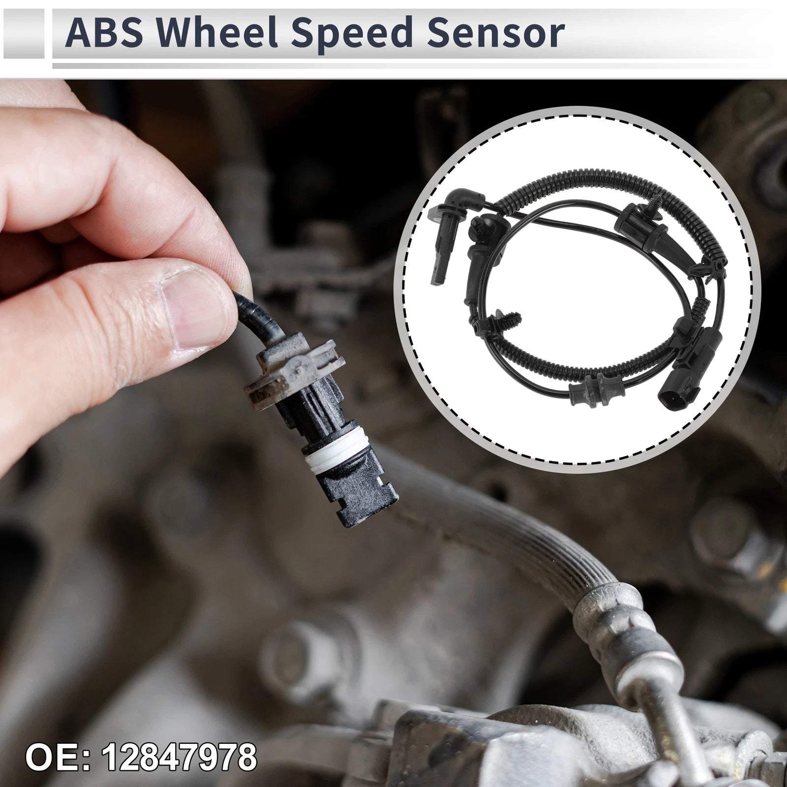 ABS Wheel Speed Sensor for Buick LaCrosse (2010–2016) Front Left/Right