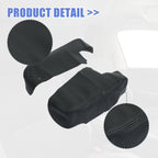 1 Pair Front Door Armrest Cover Pad for Honda Ridgeline (2006–2014) Black