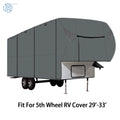 5th Wheel RV Storage Cover for 29'-33' Motorhome (Fits Various Models)