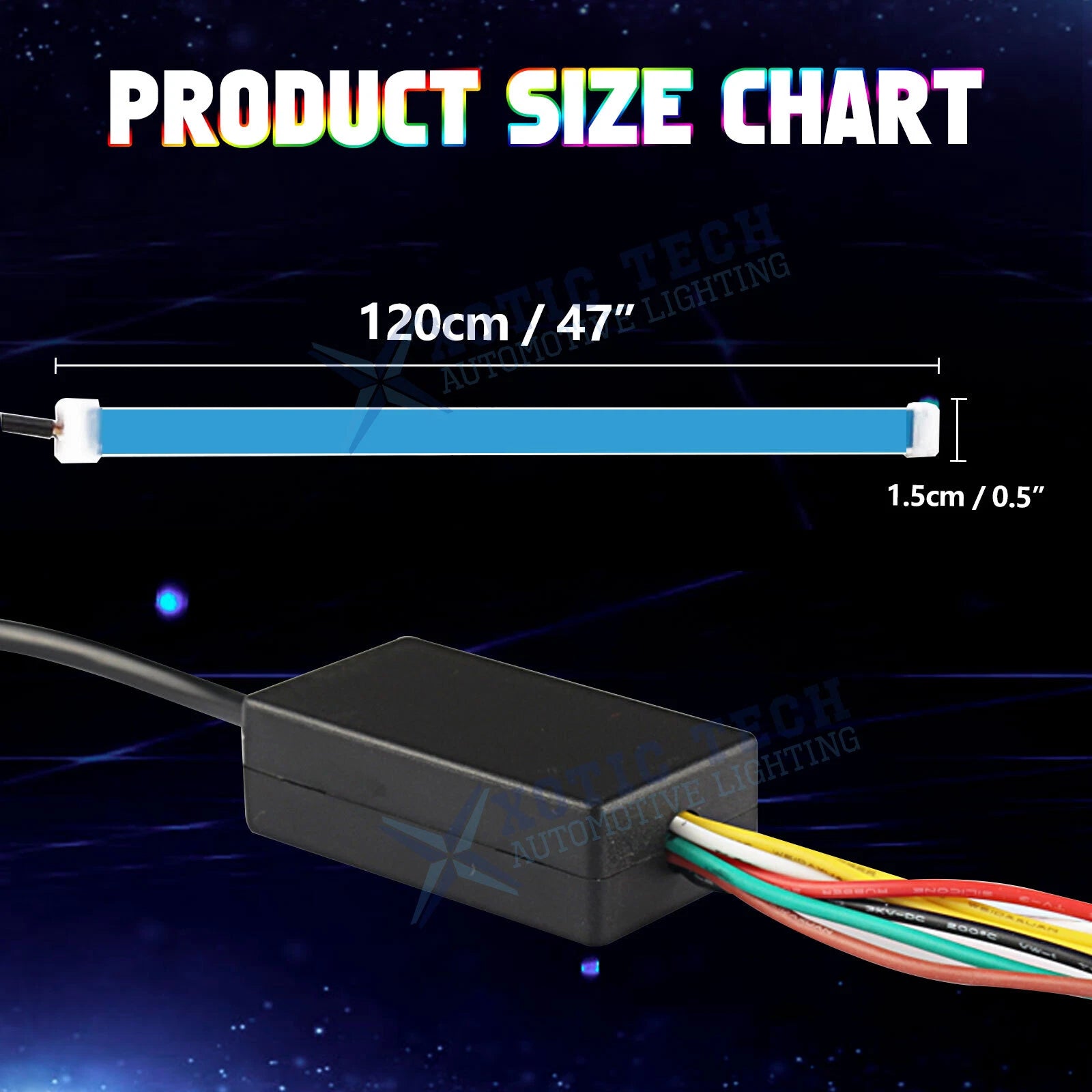 RGB Flowing Rear Tailgate LED Backup Turn Signal Light for Dodge Charger (2011-2023)