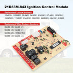 Furnace Control Ignition Circuit Board for Lennox (IFC 21D83M-843)