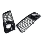 Glossy Black Honeycomb Fog Light Grille for Audi TT (2009-2014)