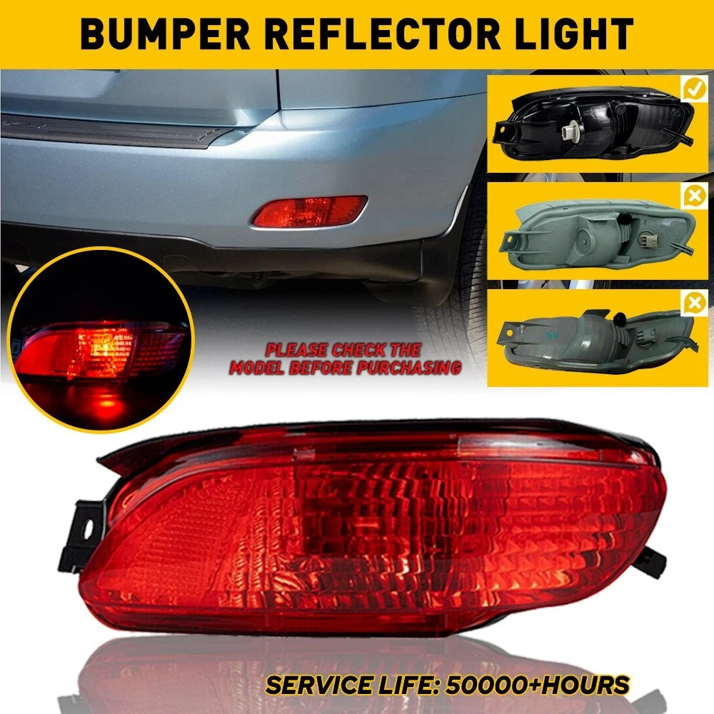 Right Rear Bumper Light Reflector for Lexus RX330 RX350 RX400h (2004–2009)