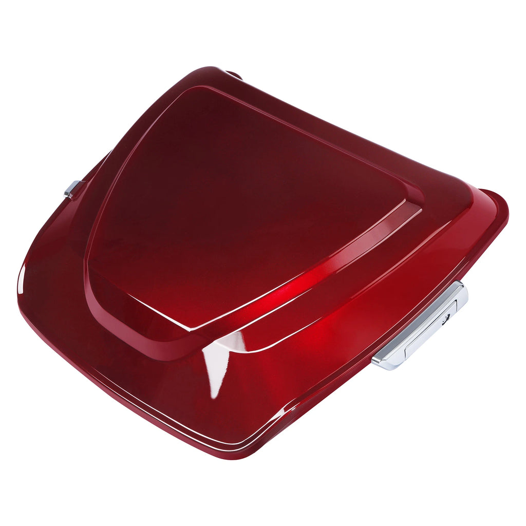 5.5" Red Razor Trunk w/ Latch for Harley Electra Glide (2014–Present)