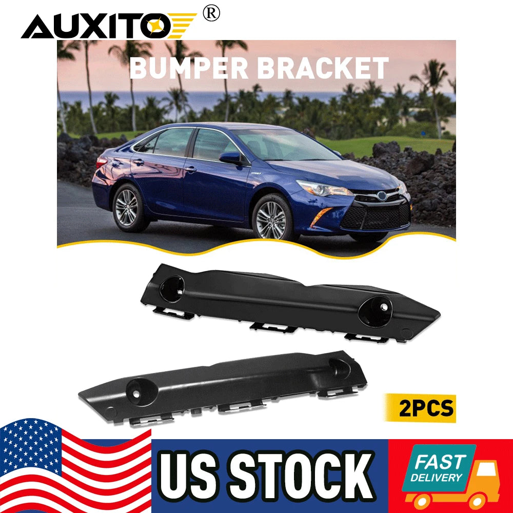 Set of 2 Bumper Brackets for Toyota Camry (2015–2017)