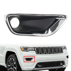 Right Fog Light Lamp Cover Bezel Chrome Trim for Jeep Grand Cherokee (2017-2021)