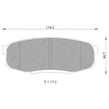 Rear Disc Brake Pad Set for Landcruiser 200 Series URJ200 VDJ200 (2007-2021)