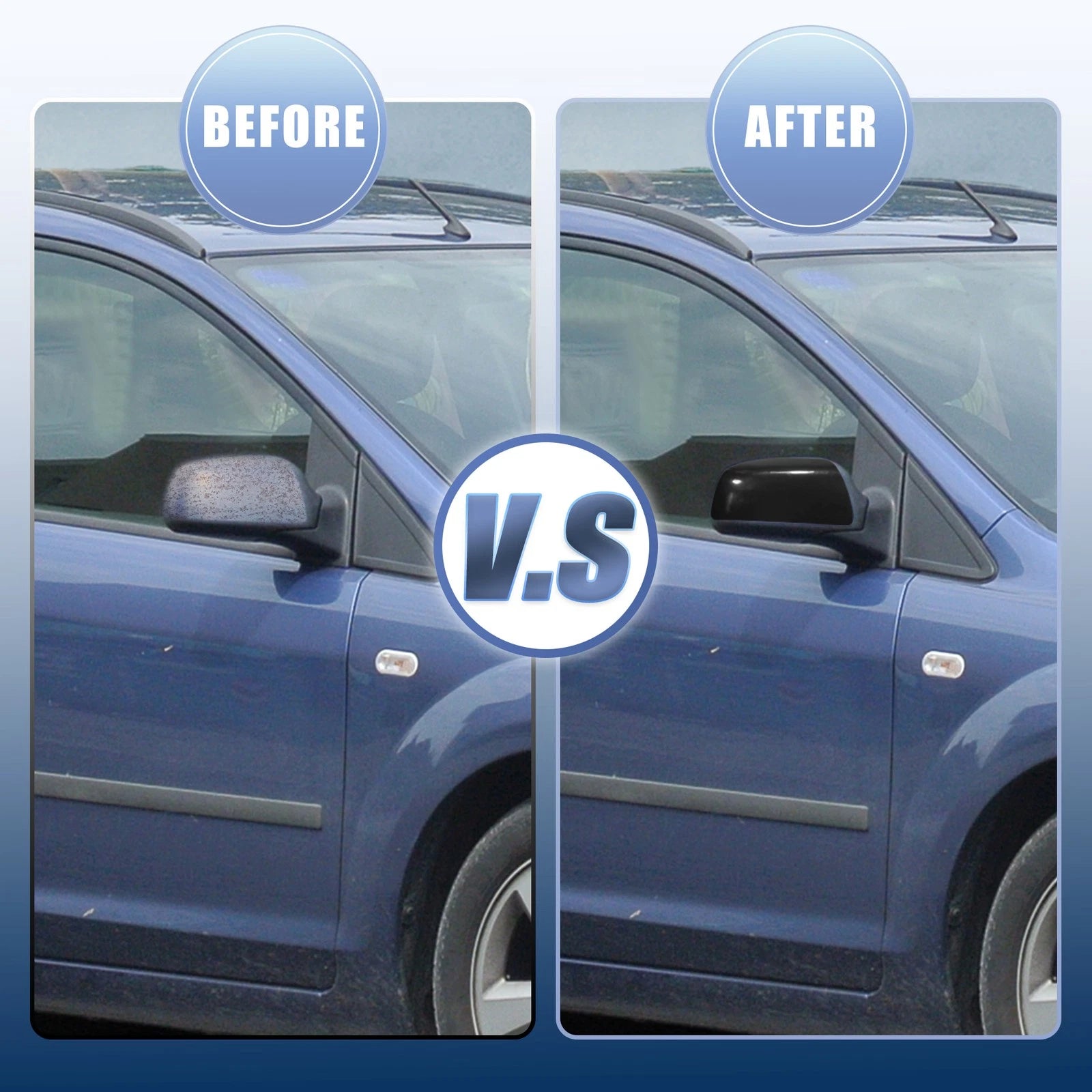 Rear View Mirror Cover for Ford Focus Mk2 (2005–2011)