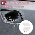 Washer Nozzle Cover Front Left & Right for BMW X1 (2013-2015) White