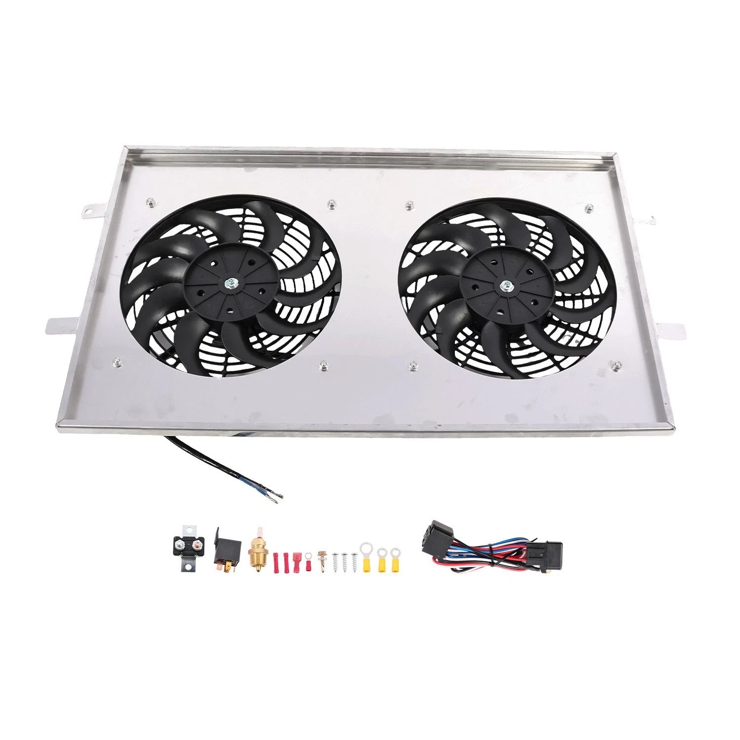 Electric Fan Shroud for Chevy Silverado GMC Sierra 1500 2500 (1999–2013)