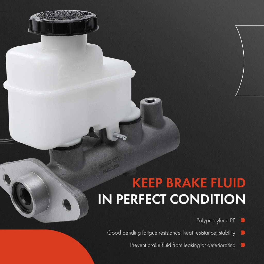 Brake Master Cylinder with Reservoir & Sensor for Hyundai Sonata (1999–2003)