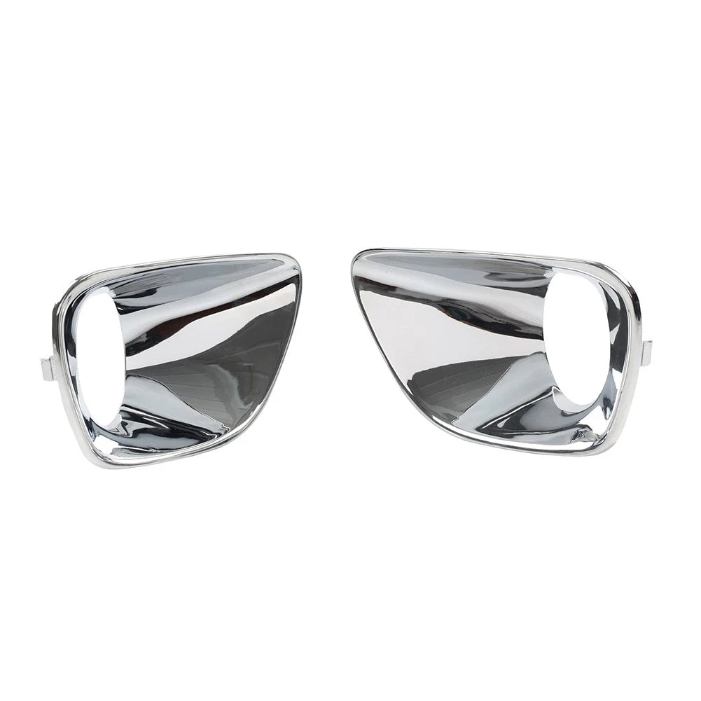 Set of 2 Fog Light Bezel Covers Chrome for Jeep Grand Cherokee (2011–2013)