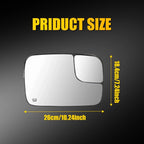 Right Side Power Heated Tow Mirror Glass for Dodge RAM 1500 (2005–2008) CH1325121