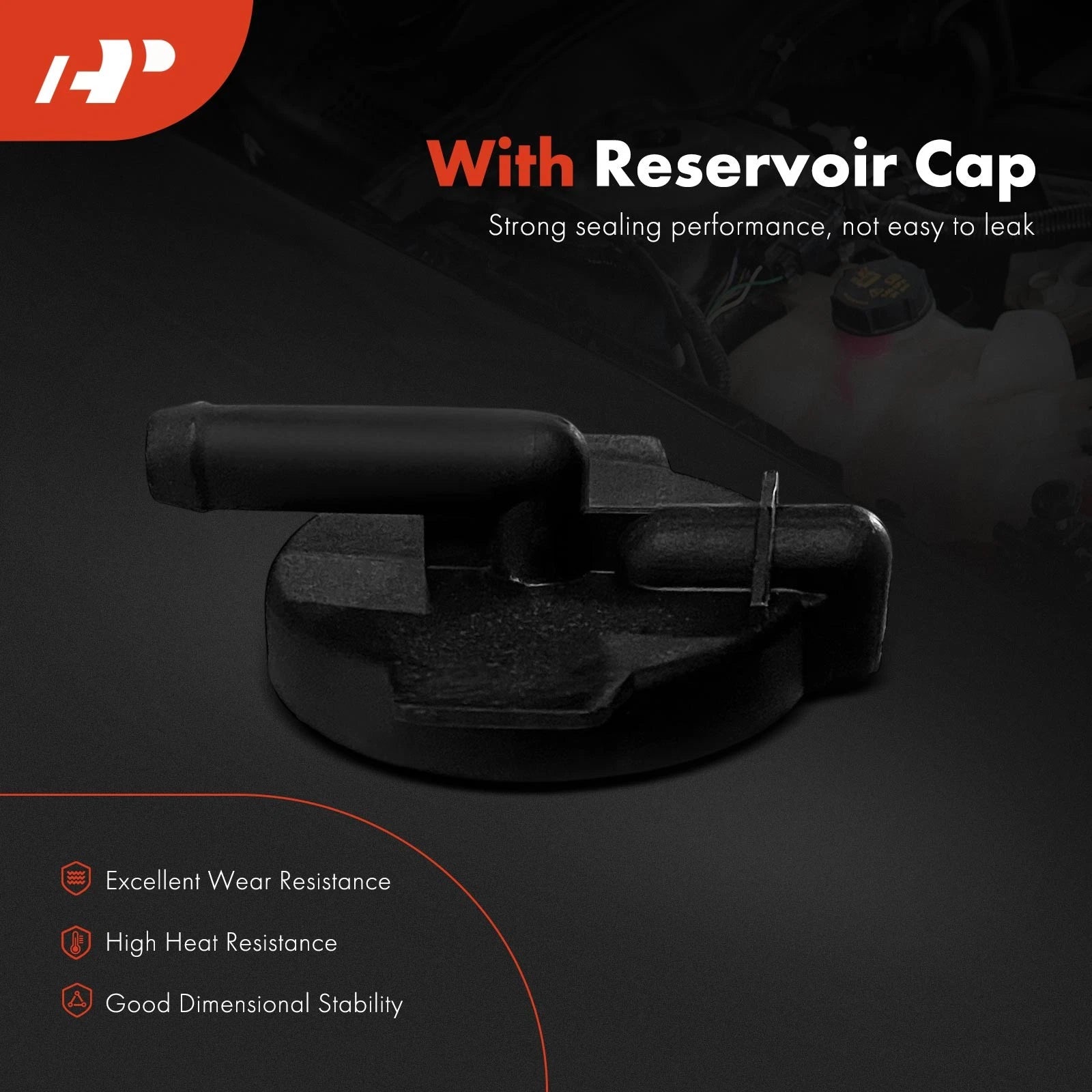 Radiator Coolant Reservoir with Cap for Mitsubishi Galant (1994–1998)