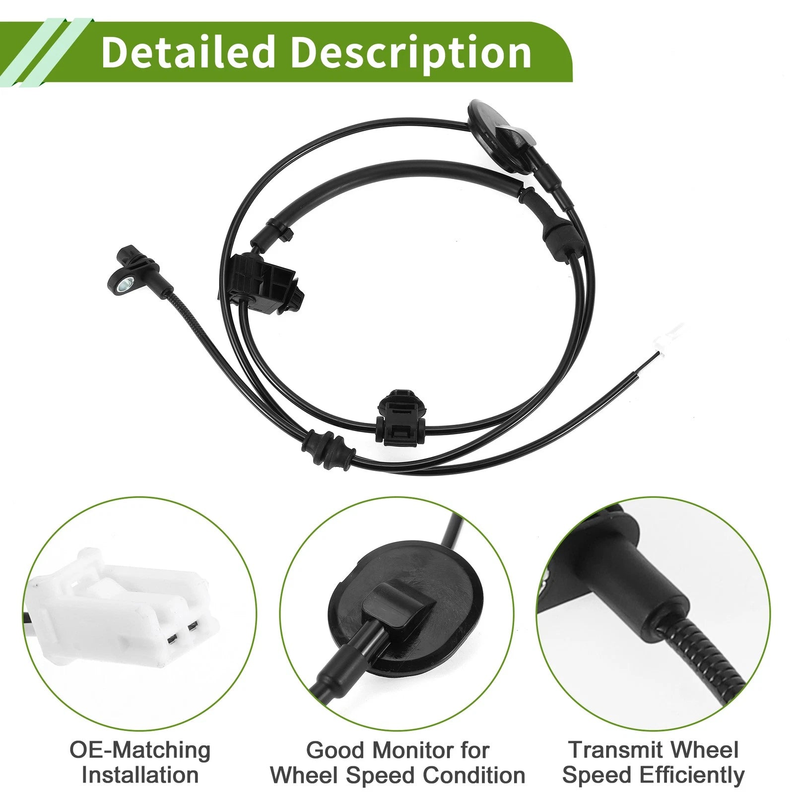 ABS Wheel Speed Sensor No. 89546WB001 for Toyota Yaris iA (2016–2018)