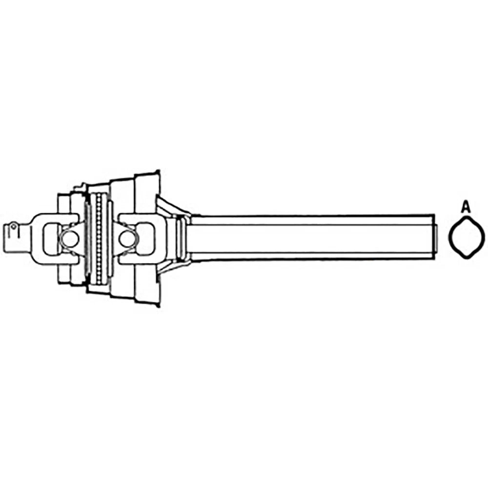 Half CV PTO Driveline 1-3/8" for New Holland 411 412 415 (9805833)