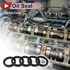 Set of 5 Rotary Shaft Oil Seals for Various Models (38x52x7mm)