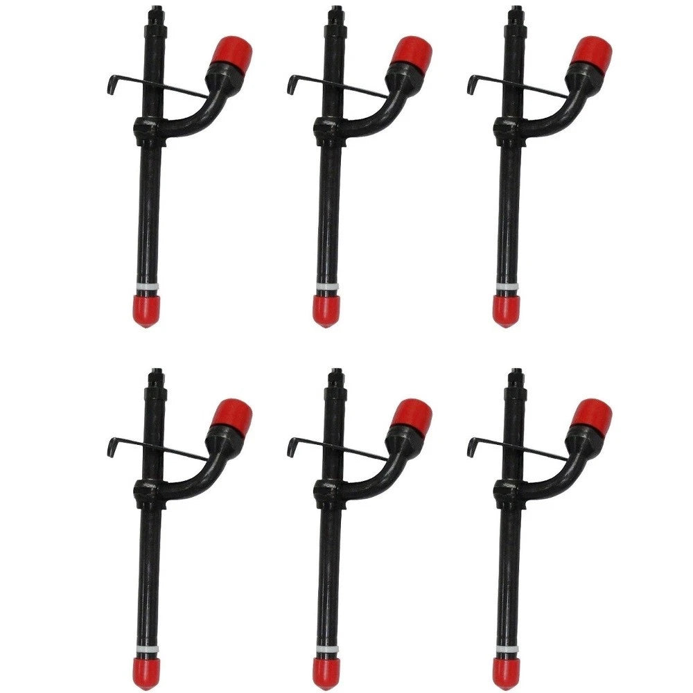 Set of 6 Fuel Injectors for John Deere 2020, 1520, 2030, 1530, 2350, 1350, 1420, 2955