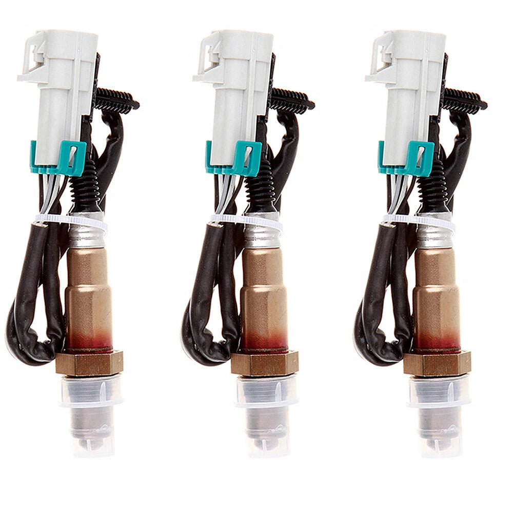 3pcs Oxygen Sensor Set for 2003-2004 Chevrolet S10 4.3L V6 (O2, Upstream, Downstream)