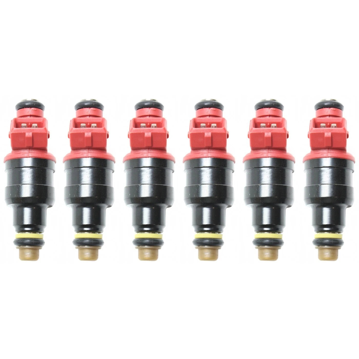 Set of 6 Fuel Injectors for BMW 3 Series, 5 Series (E39, E36, E46)
