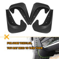Set of 4 Universal Mud Flaps Splash Guards for Auto Car Accessories